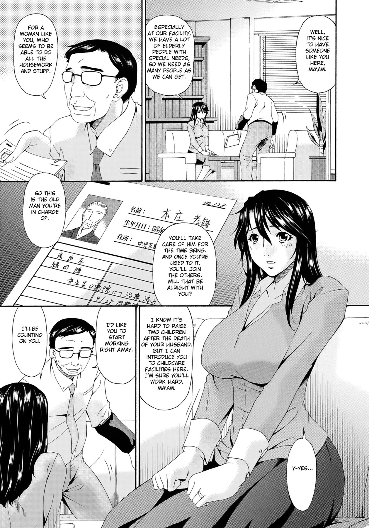 Hentai Manga Comic-Caregiver Slave-Read-6